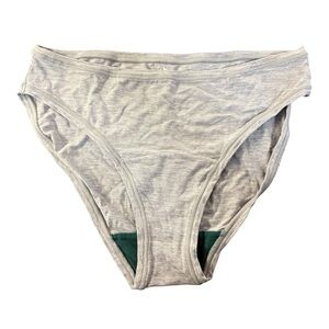 NWT Huha Mineral Undies Gray Bikini Briefs Panties Womens Sz. M